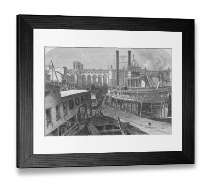 Framed Print : Mississippi River Framed Print : Mississippi River