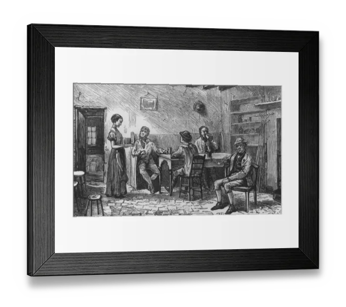 Framed Print : Village Inn Framed Print : Village Inn
