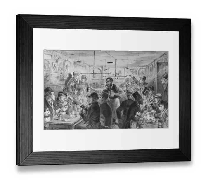 Framed Print : Dog-Fight Meeting Framed Print : Dog-Fight Meeting
