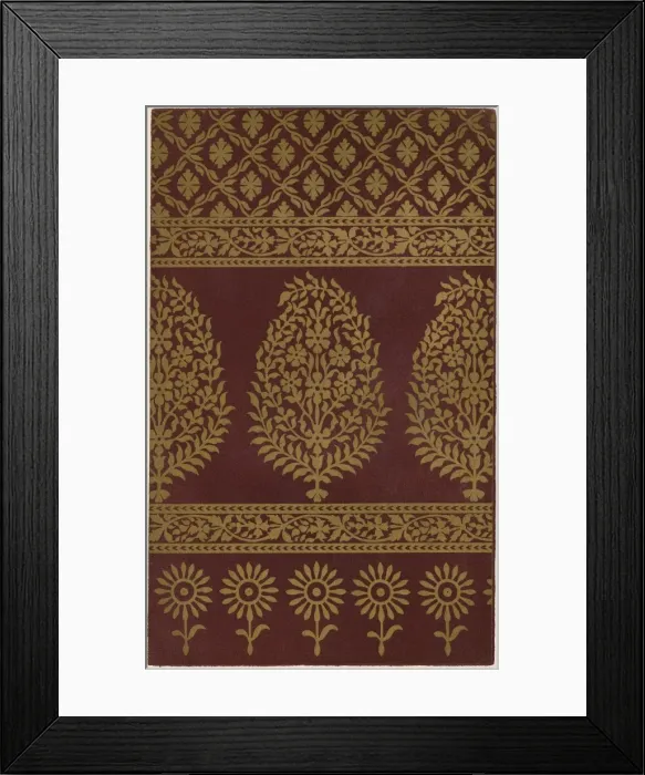 Framed Print : Indian Textile Framed Print : Indian Textile