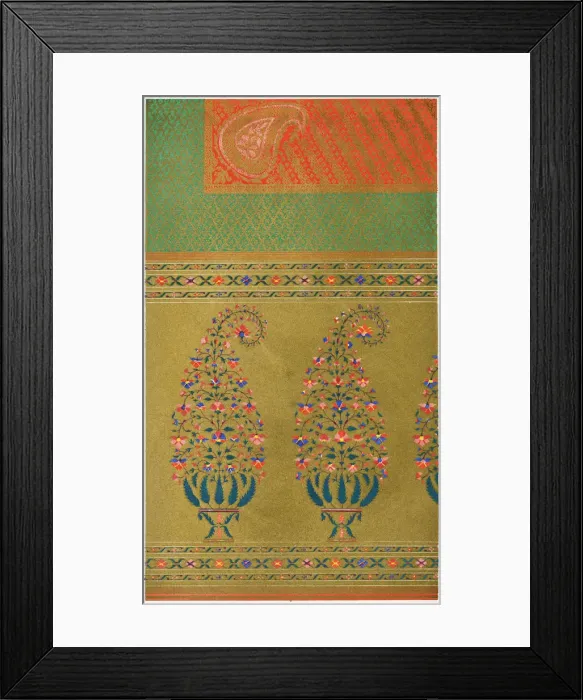 Framed Print : Indian Textile Framed Print : Indian Textile