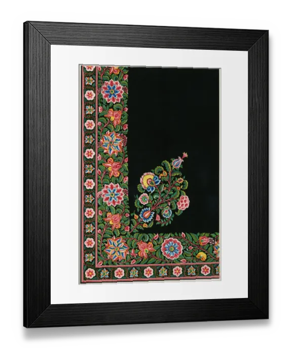 Framed Print : Indian Textile Framed Print : Indian Textile
