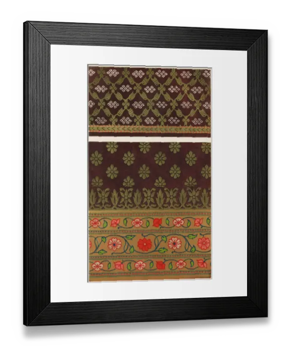 Framed Print : Indian Textile Framed Print : Indian Textile