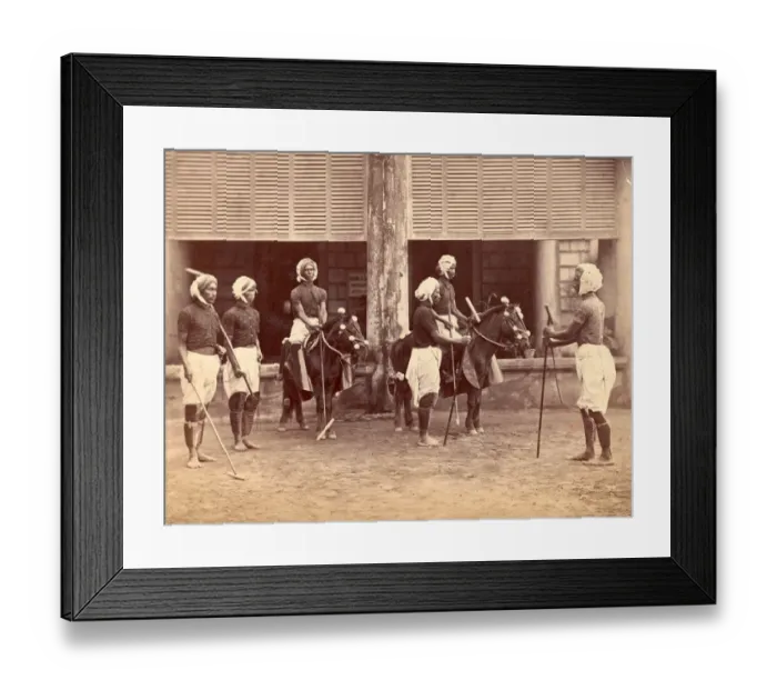 Framed Print : Polo In India Framed Print : Polo In India