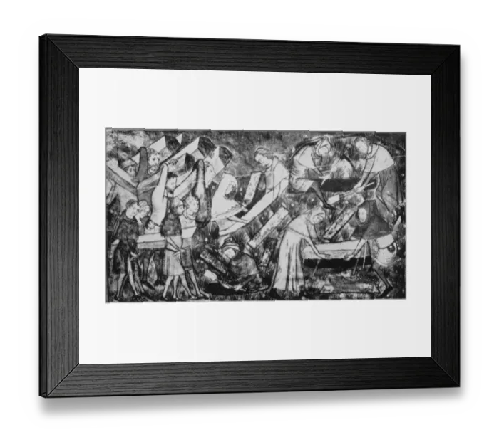 Framed Print : The Black Death Framed Print : The Black Death