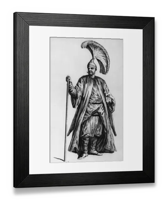 Framed Print : Janissary Colonel