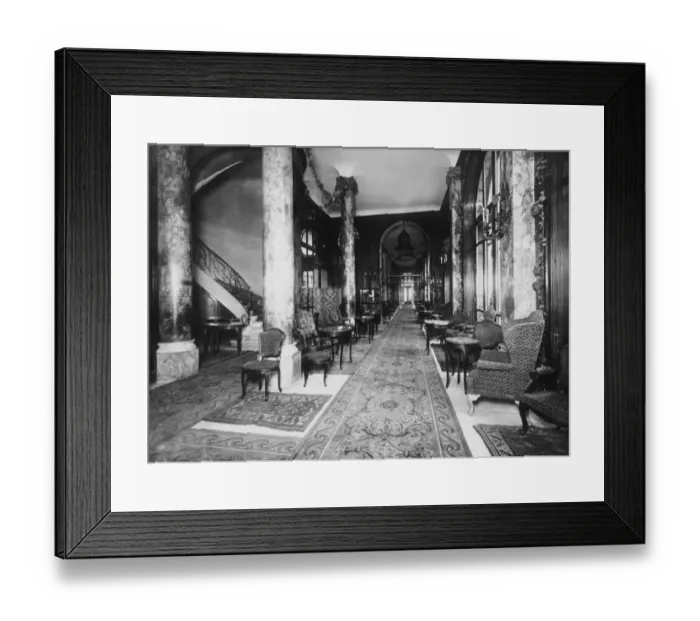 Framed Print : Ritz Interior Framed Print : Ritz Interior