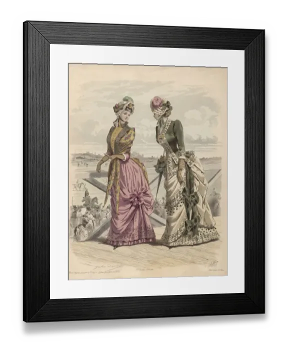 Framed Print : Ascot Ladies Framed Print : Ascot Ladies