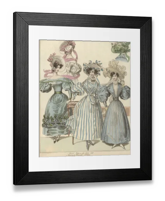 Framed Print : Morning And Promenade