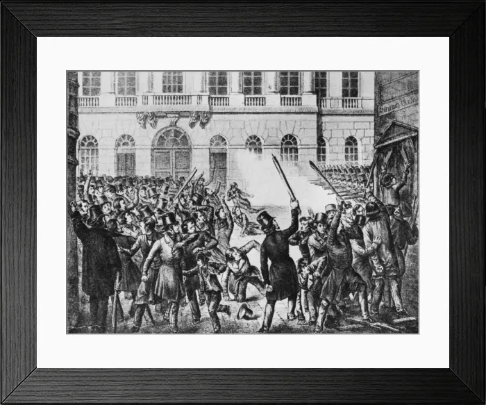 Framed Print : Unrest In Vienna Framed Print : Unrest In Vienna