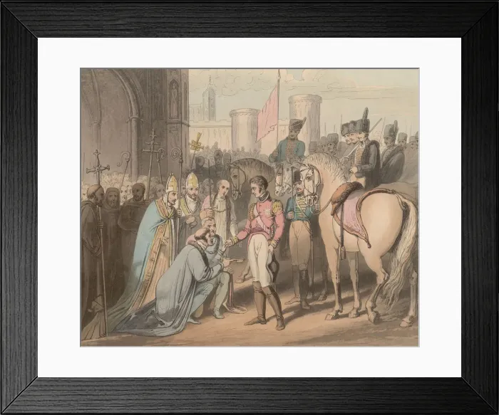 Framed Print : Wellington In Madrid Framed Print : Wellington In Madrid