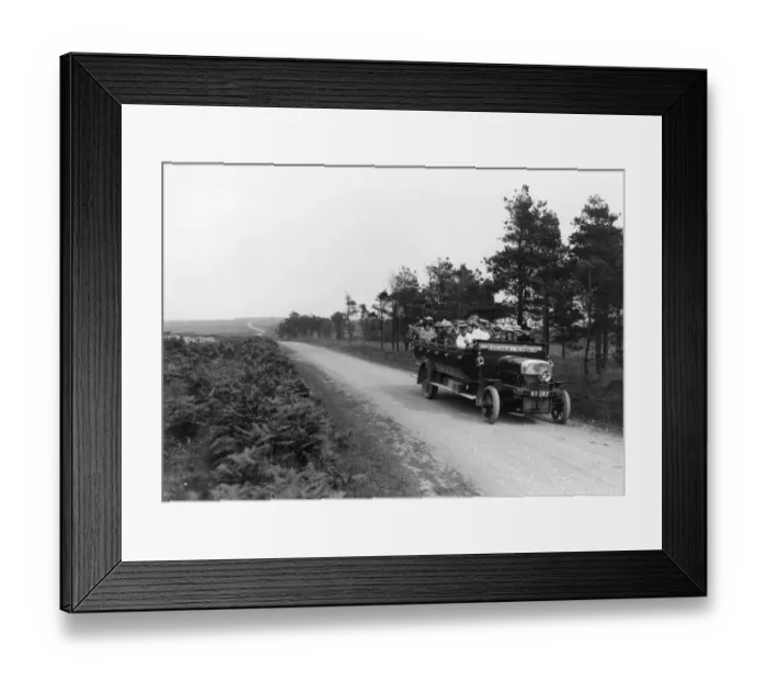 Framed Print : Charabanc Outing Framed Print : Charabanc Outing
