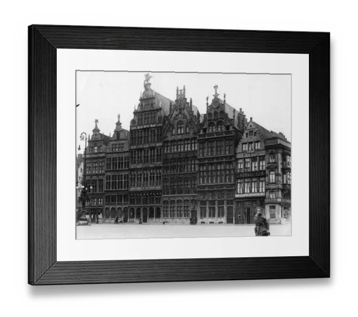 Framed Print : Antwerp. circa 1910: Architecture at Antwerp. (Photo by Hulton Archive / Getty Images) Framed Print : Antwerp. circa 1910: Architecture at Antwerp. (Photo by Hulton Archive / Getty Images)