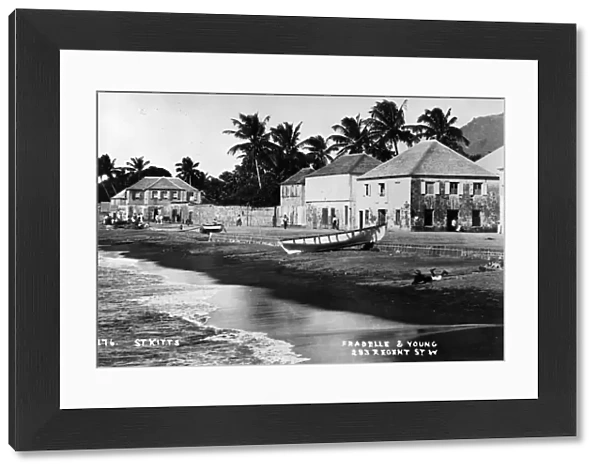 St Kitts. circa 1920: St Kitts, in the Leeward Islands, (also called St Christopher)