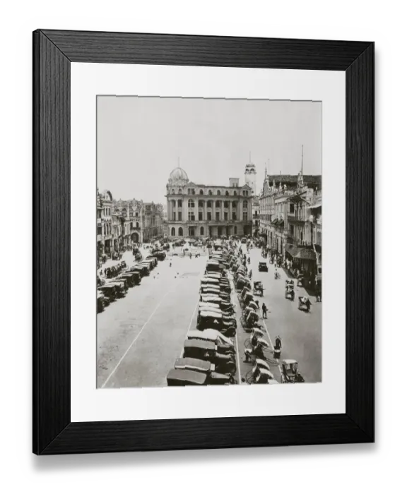 Framed Print : Raffles Place Framed Print : Raffles Place