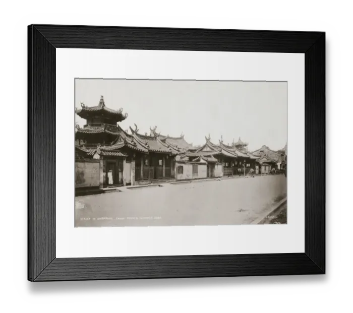 Framed Print : Temples In Singapore Framed Print : Temples In Singapore