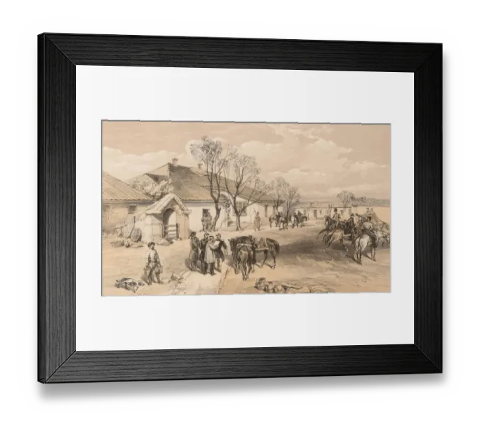Framed Print : Khutor-Karagatch Framed Print : Khutor-Karagatch