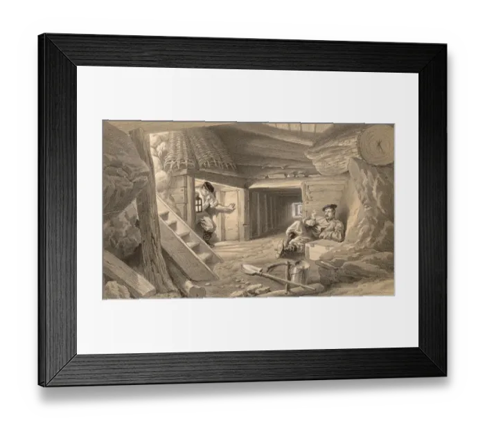 Framed Print : Bastion Du Mat Mine Framed Print : Bastion Du Mat Mine