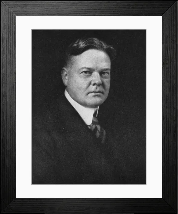 Framed Print : Herbert Hoover Framed Print : Herbert Hoover