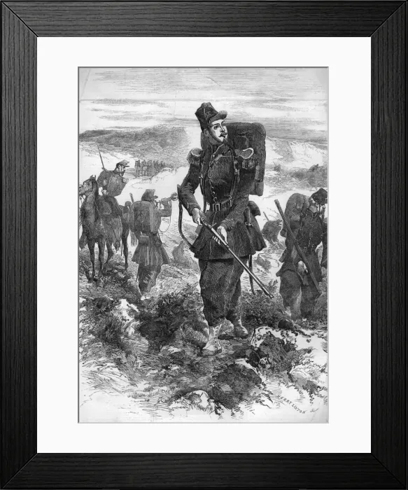 Framed Print : French Soldiers Framed Print : French Soldiers