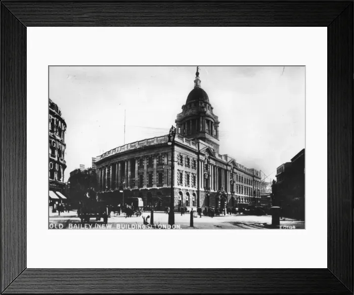 Framed Print : Old Bailey Framed Print : Old Bailey