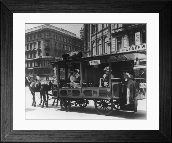Framed Print : Viennese Tram