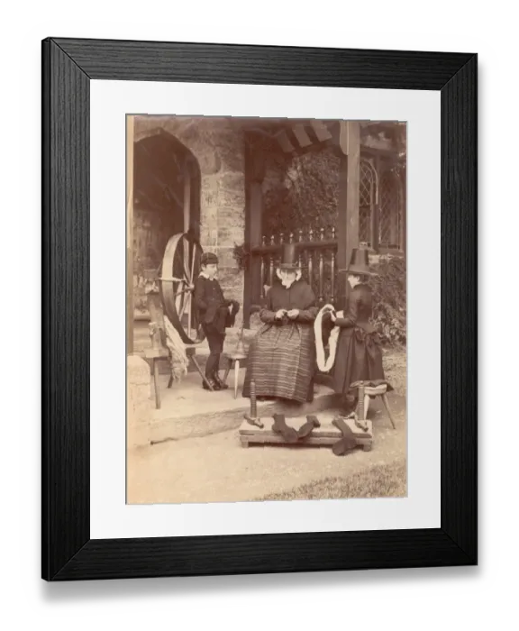 Framed Print : Welsh Spinners Framed Print : Welsh Spinners