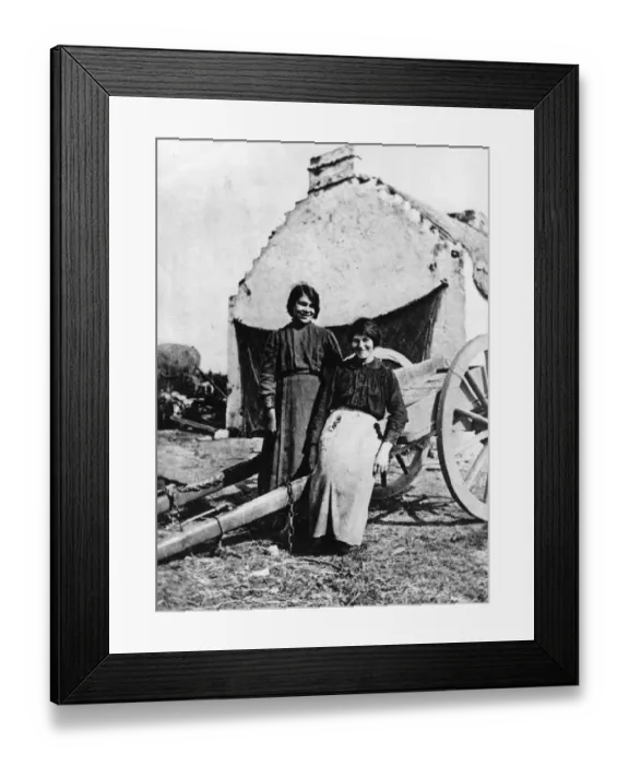 Framed Print : Irish Lasses Framed Print : Irish Lasses