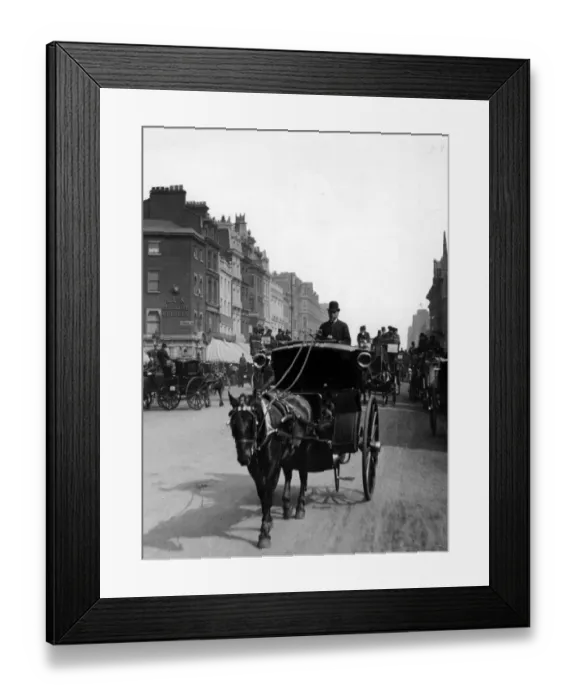 Framed Print : Cab For Hire Framed Print : Cab For Hire