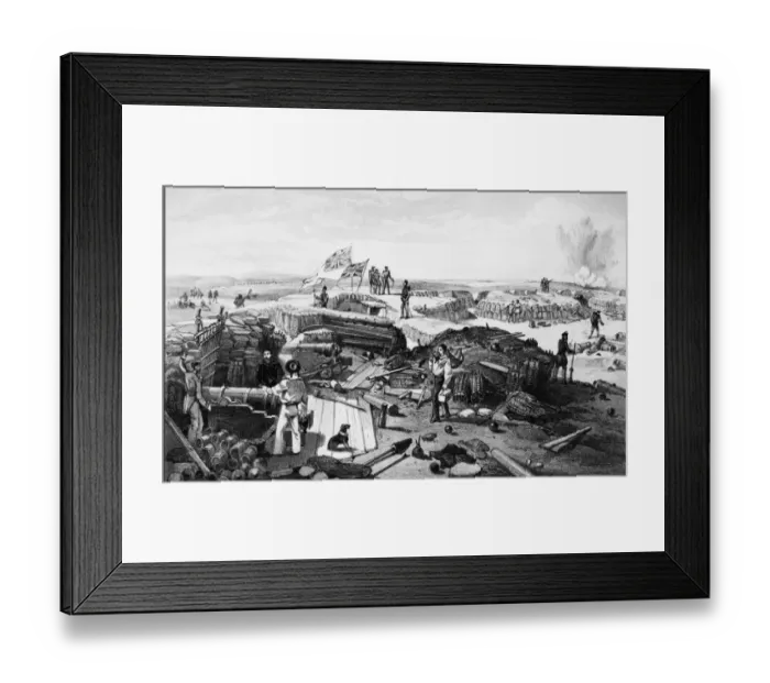 Framed Print : Sevastopol Redan Framed Print : Sevastopol Redan