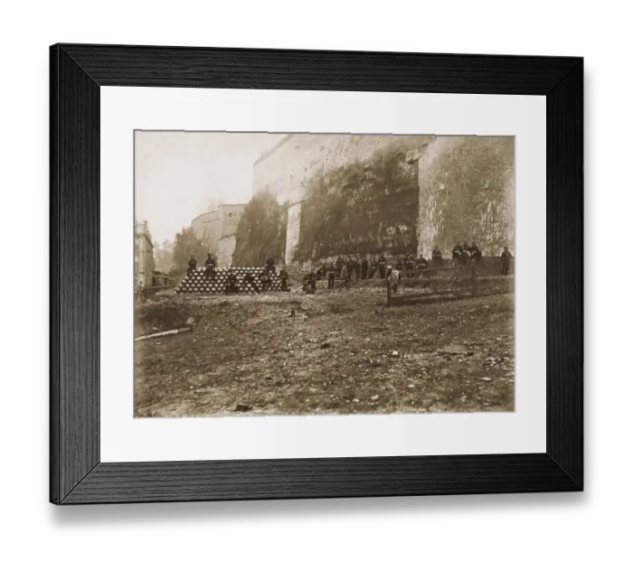 Framed Print : Prussians At Sedan Framed Print : Prussians At Sedan