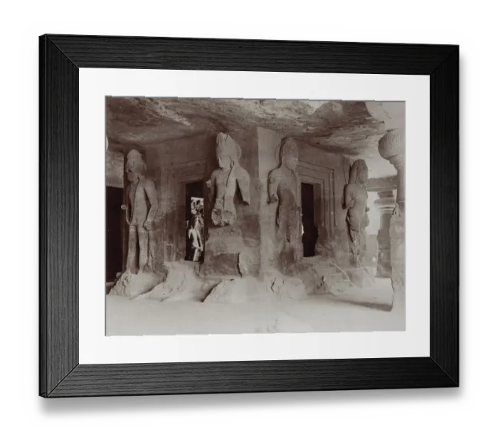 Framed Print : Elephanta Caves Framed Print : Elephanta Caves