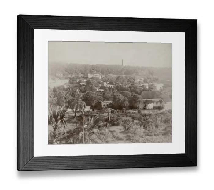 Framed Print : View From Cumbala Hill Framed Print : View From Cumbala Hill