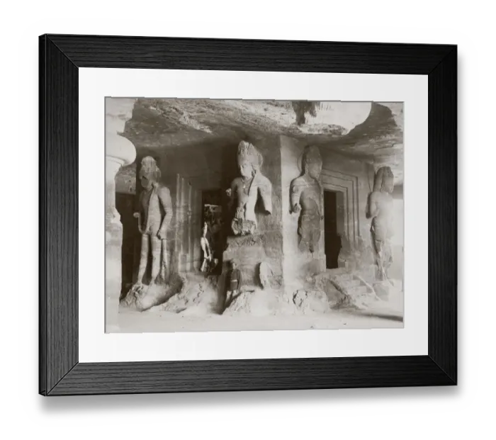 Framed Print : Elephanta Caves Framed Print : Elephanta Caves