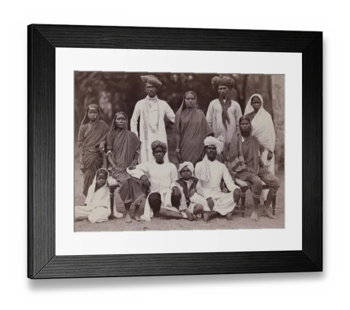 Framed Print : Marathi Group Framed Print : Marathi Group
