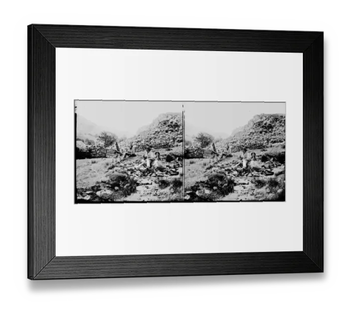Framed Print : Fellside Scene Framed Print : Fellside Scene