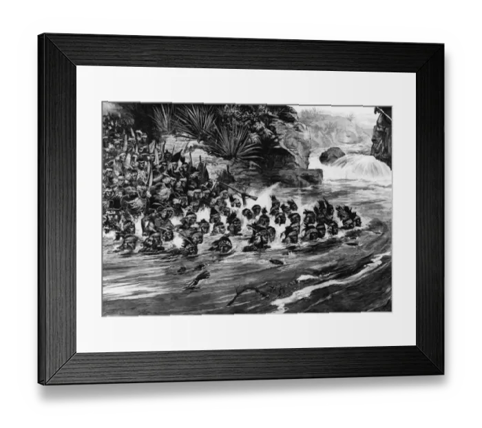 Framed Print : Zulus At War Framed Print : Zulus At War