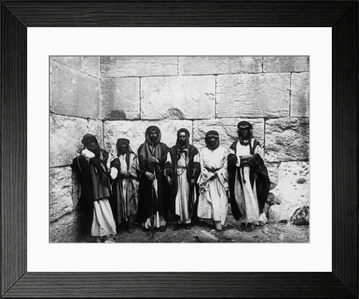 Framed Print : Egyptian Men Framed Print : Egyptian Men