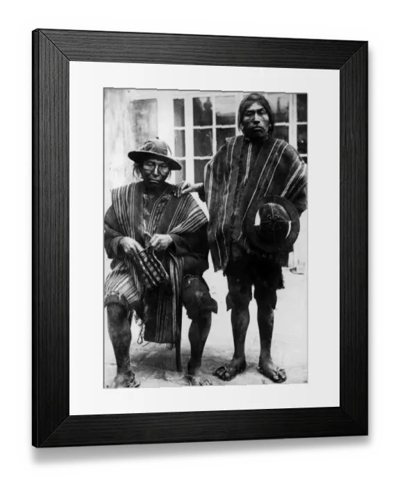 Framed Print : Bolivian Men Framed Print : Bolivian Men
