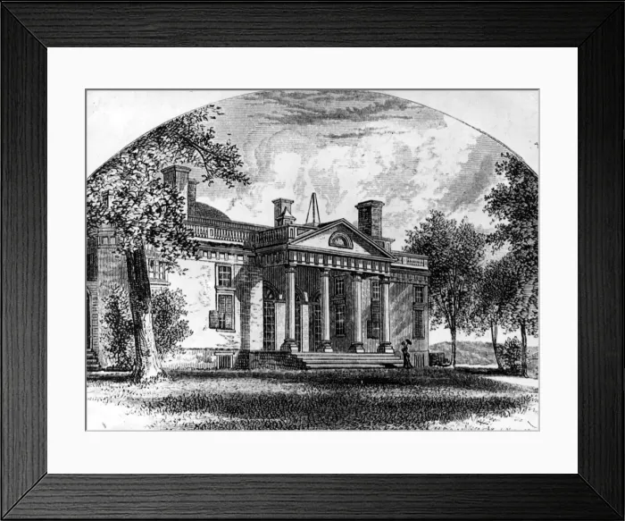 Framed Print : Monticello Framed Print : Monticello
