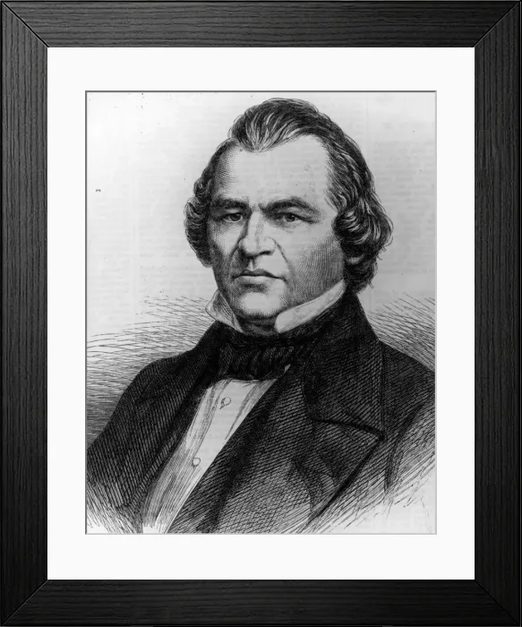 Framed Print : Andrew Johnson Framed Print : Andrew Johnson