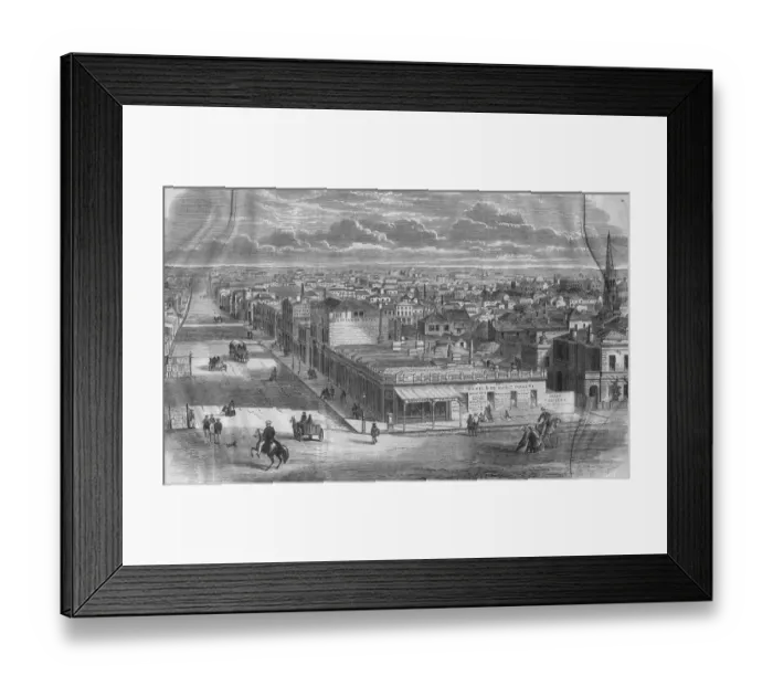 Framed Print : Melbourne City Framed Print : Melbourne City