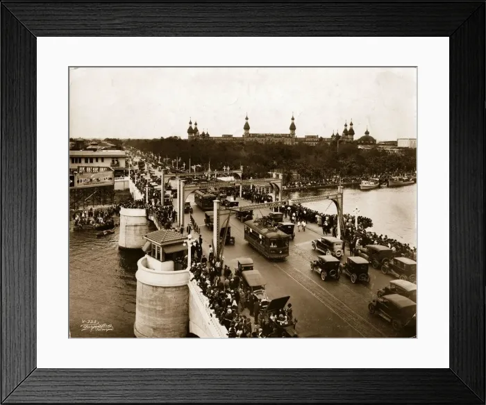 Framed Print : Tampa Tourists Framed Print : Tampa Tourists