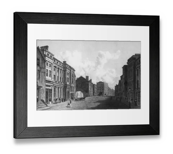 Framed Print : Manchester Street Framed Print : Manchester Street