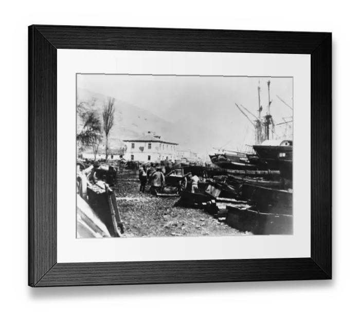 Framed Print : Balaclava Wharf Framed Print : Balaclava Wharf