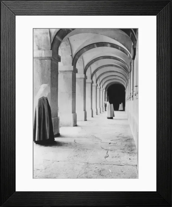 Framed Print : In The Cloisters Framed Print : In The Cloisters