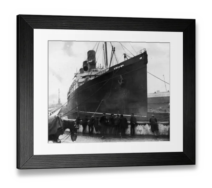 Framed Print : The Mauretania Framed Print : The Mauretania