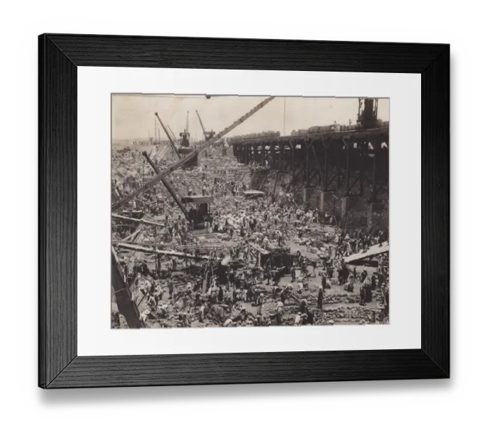 Framed Print : Aswan Low Dam Workers Framed Print : Aswan Low Dam Workers