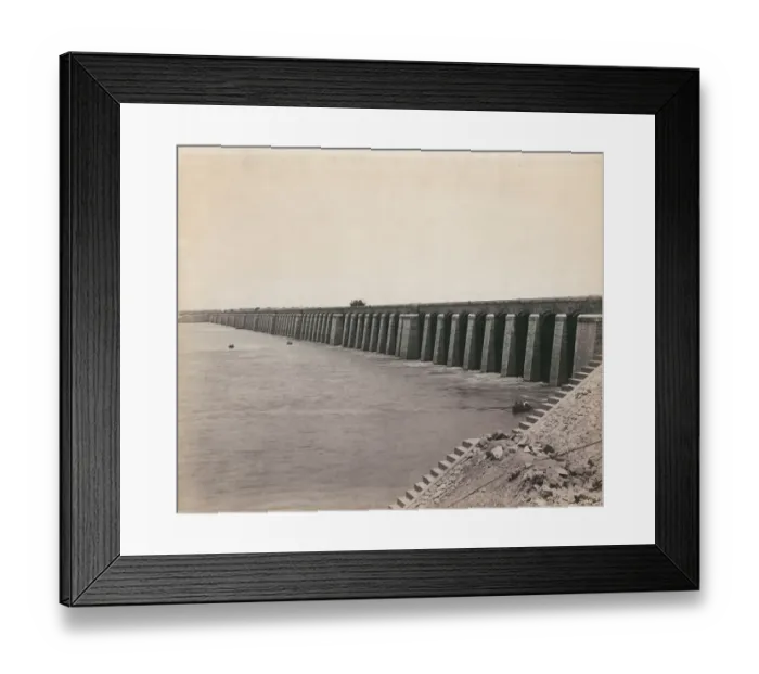 Framed Print : Assiut Barrage Framed Print : Assiut Barrage