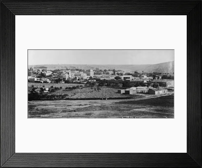 Framed Print : Sidon. A view of the city of Sidon, Lebanon, circa 1930 Framed Print : Sidon. A view of the city of Sidon, Lebanon, circa 1930